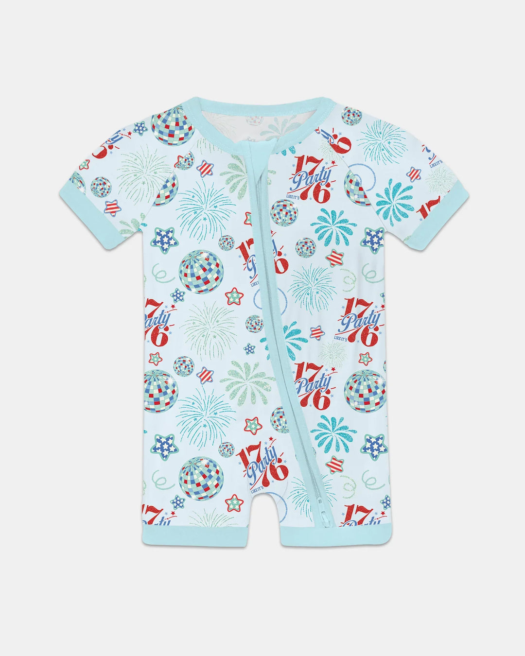 Land Of Free Family Matching Bamboo Shorty Zippy