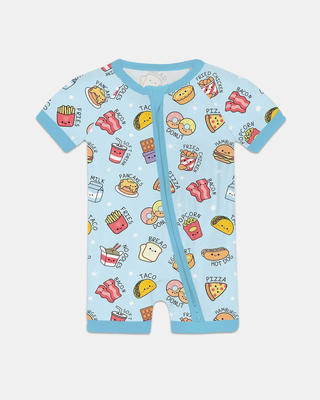 Kawaii Yummy Food Bamboo Shorty Zippy