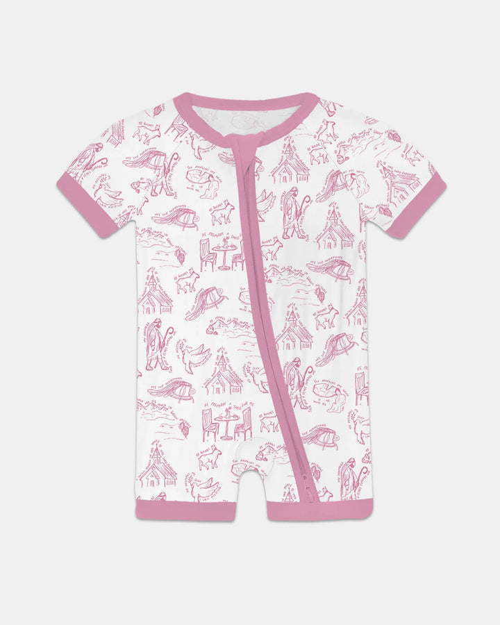 Psalm 23 Sketch Bamboo Shorty Zippy