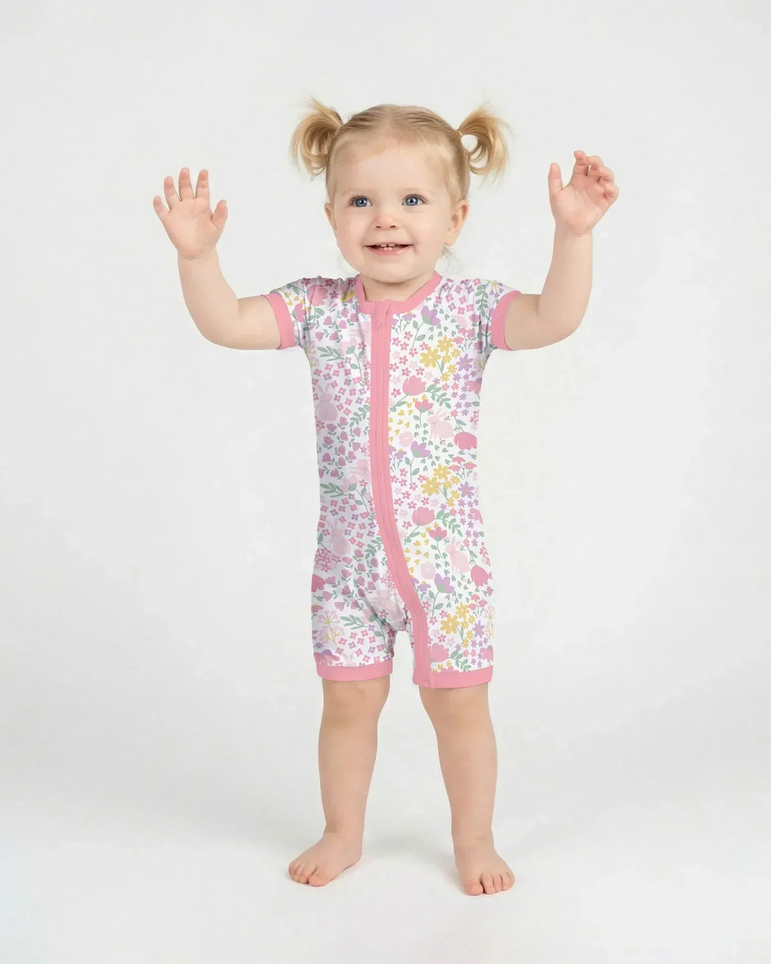 Spring Garden Bamboo Shorty Zippy