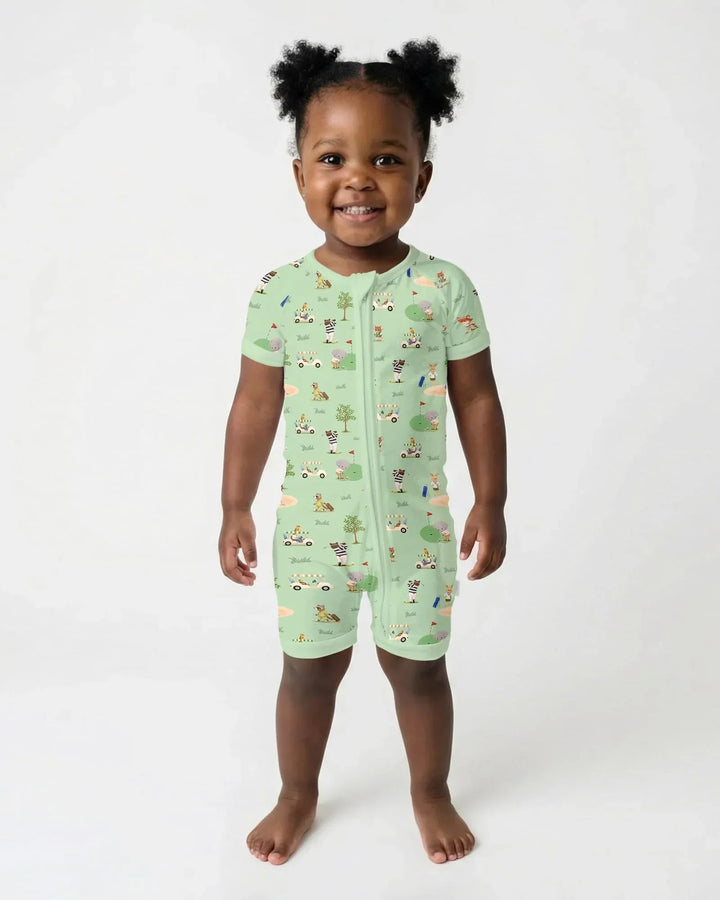 Let's Golf Bamboo Shorty Zippy
