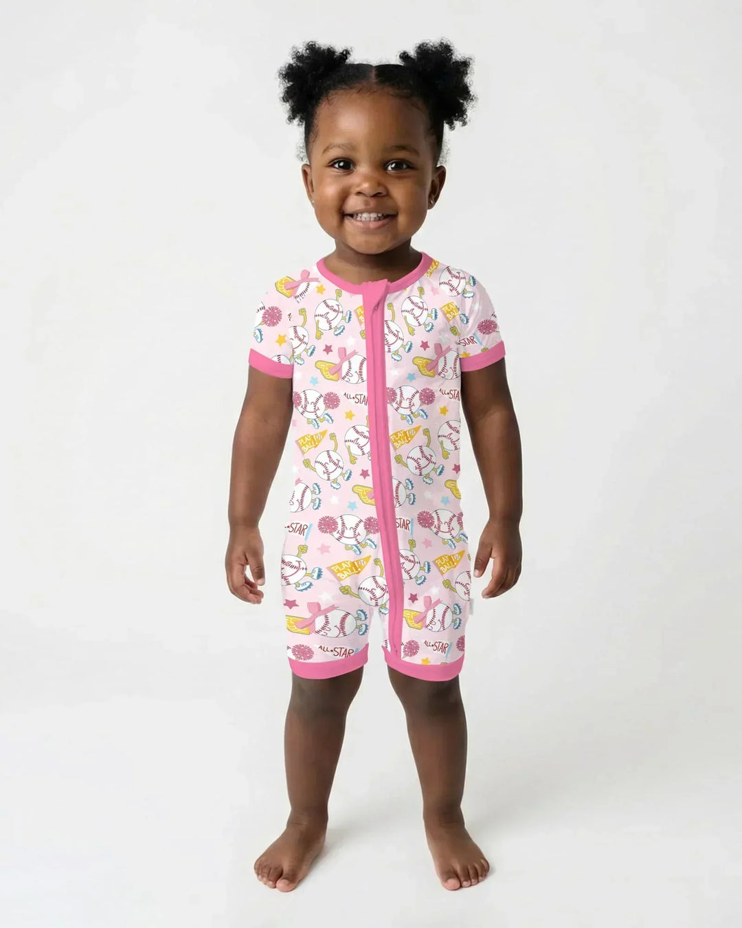 Baseball Crew Bamboo Shorty Zippy