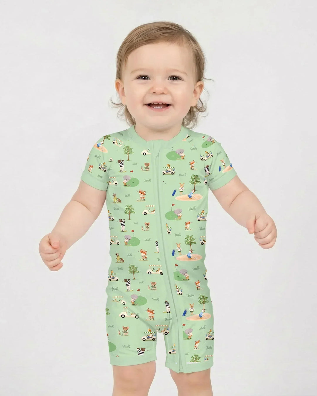 Let's Golf Bamboo Shorty Zippy