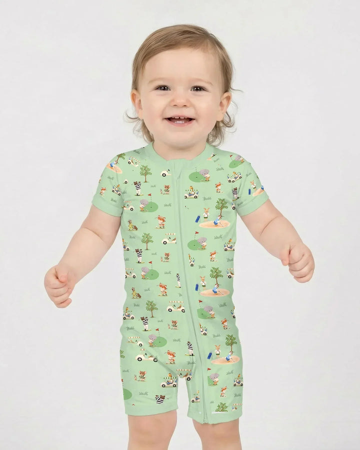 Let's Golf Bamboo Shorty Zippy