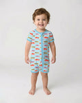 Preppy Fish Crew Bamboo Shorty Zippy