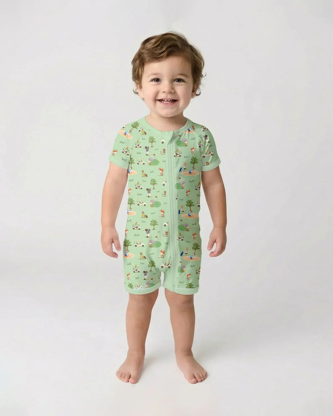 Let's Golf Bamboo Shorty Zippy