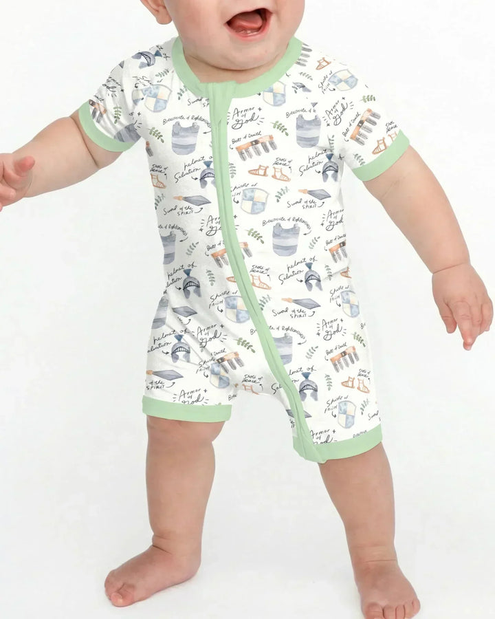 Ephesians 6:10-18 Armor of God Bamboo Shorty Zippy