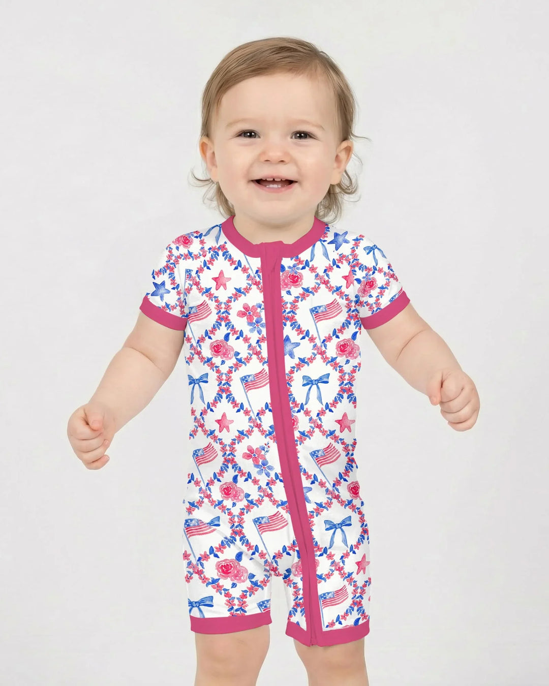 Americana Bloom Shorty Zippy