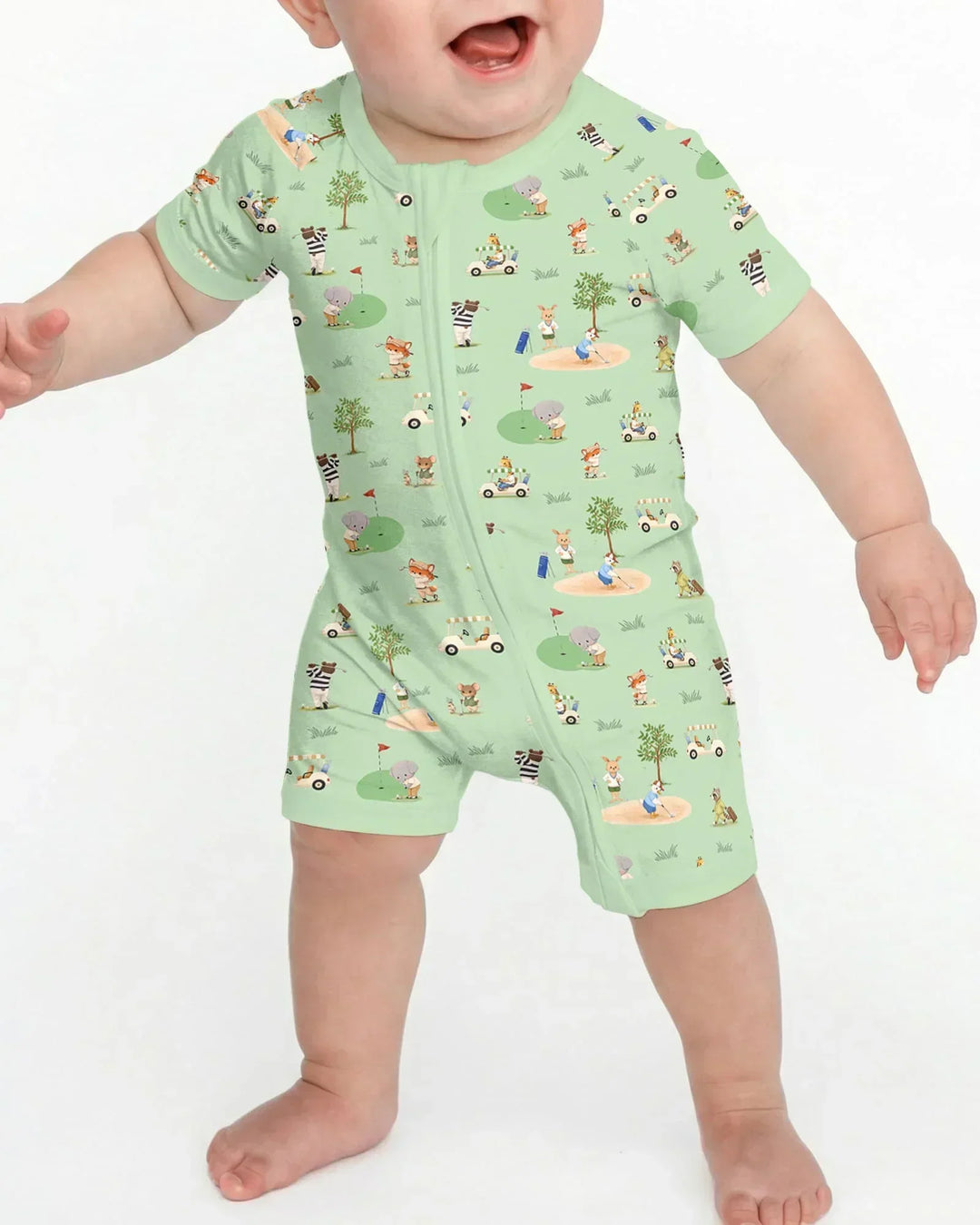Let's Golf Bamboo Shorty Zippy
