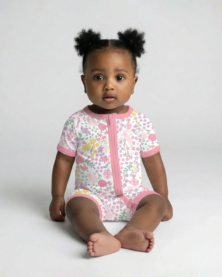 Spring Garden Bamboo Shorty Zippy