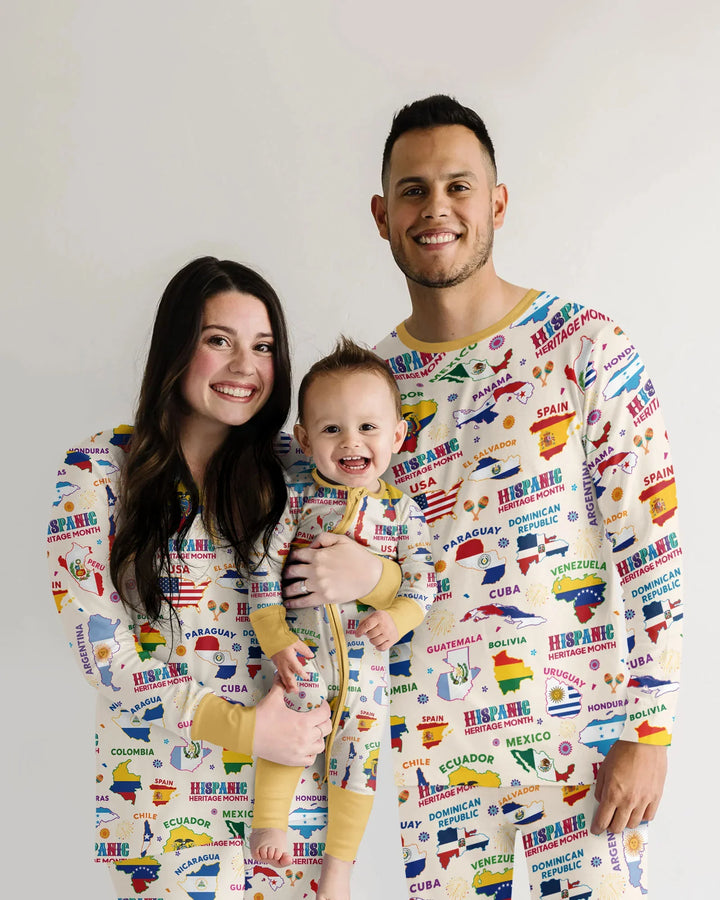 Hispanic Heritage Month Country Flags Bamboo Convertible Zippy