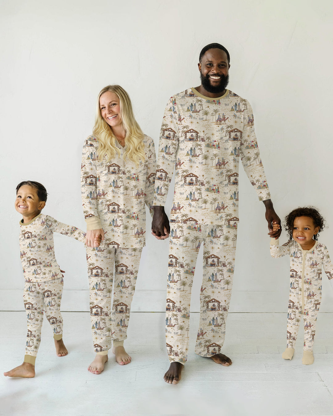 Silent Night Nativity Bamboo Women Pajama Set