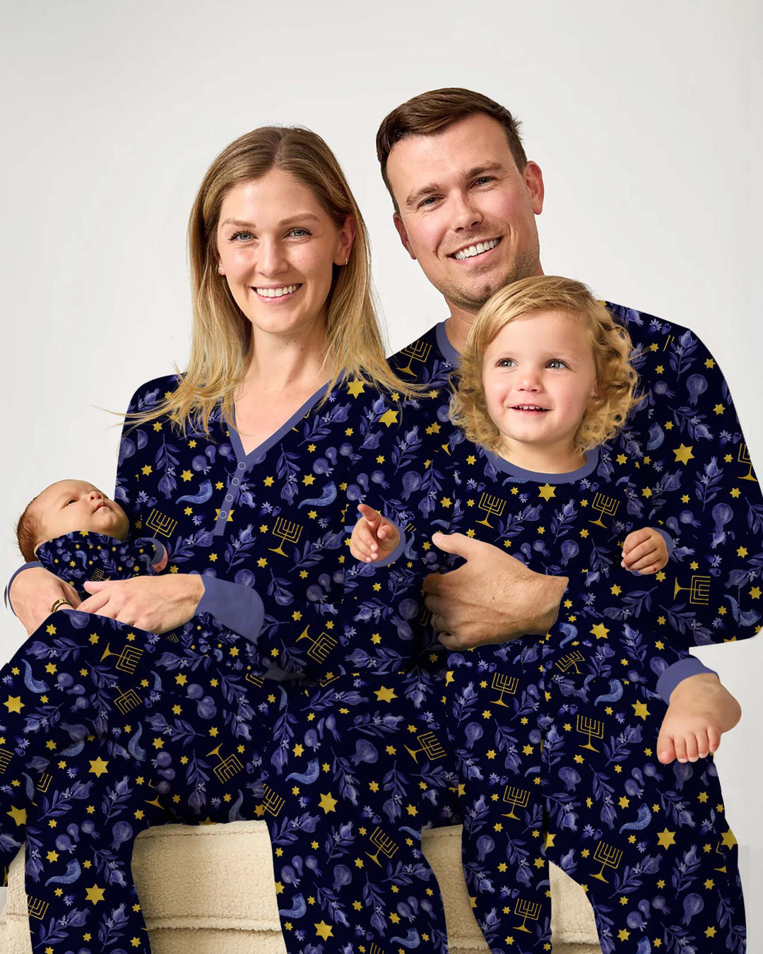 Rosh Hashanah Night Family Matching Bamboo Convertible Zippy