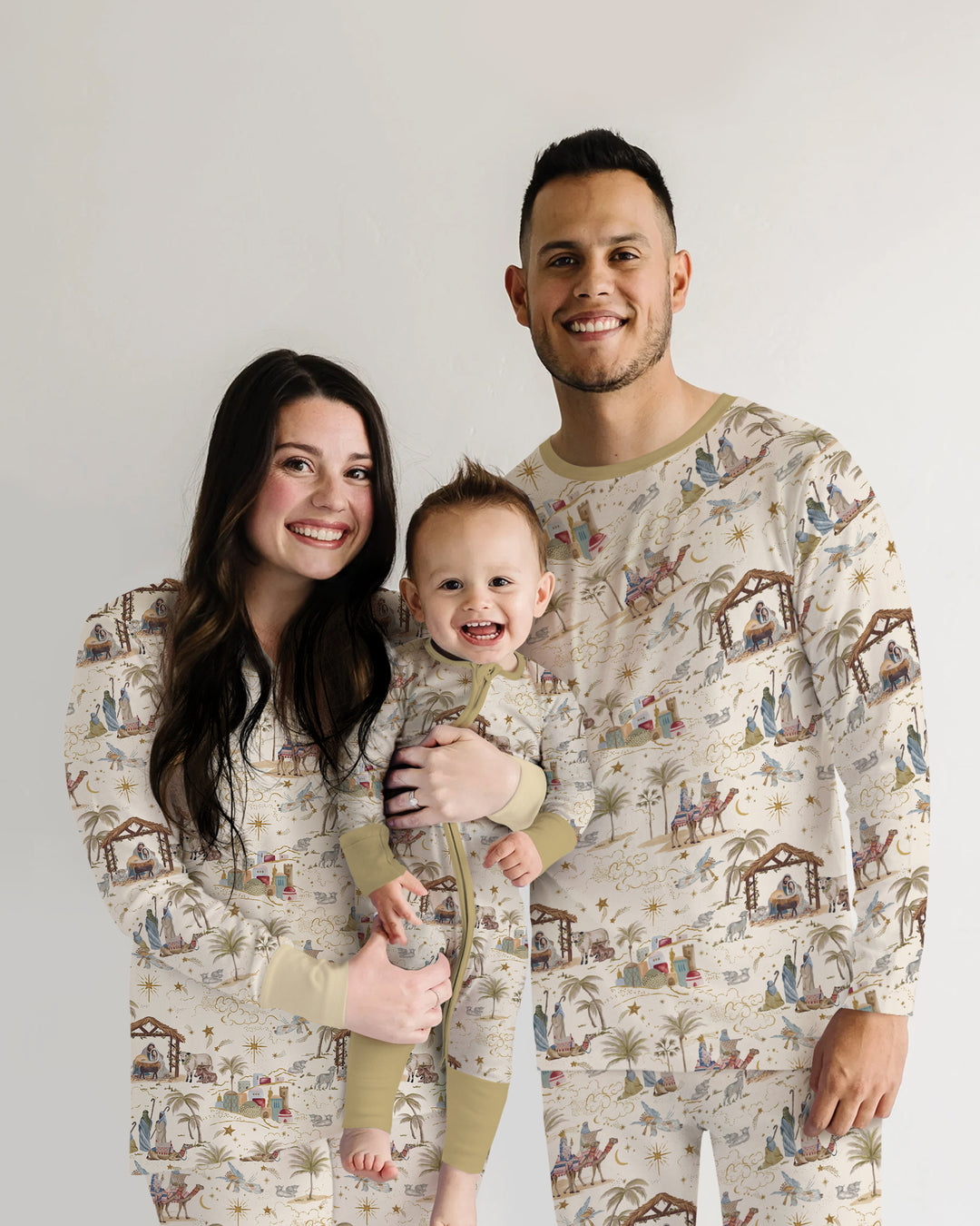 Silent Night Nativity Bamboo Women Pajama Set
