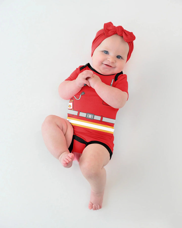 Future Fireman Crew Bamboo Bodysuit